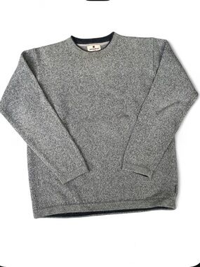 Woolrich Wool size M Men's Crewneck Sweater - Gray